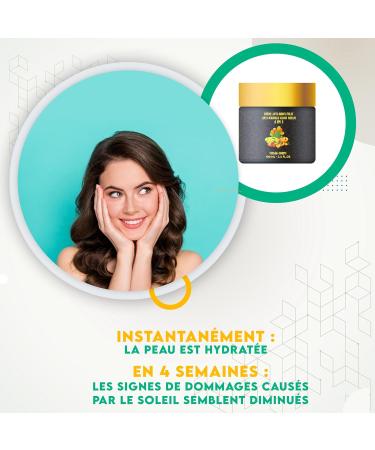 MEILLEURE CR ME HYDRATANTE ANTI-RIDES 4 en 1 : Huile de p pins de figue de barbarie Huile d argan Huile de noyau d abricot Huile essentielle de g ranium bourbon Top 1 des Soins Visage (100 ml) 100 ml (Lot de 1) - Buy Online on GoSupps.com
