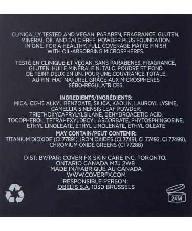 Cover FX Pressed Mineral Foundation N85 - Talc-Free Powder for Medium Brown Skin, Neutral Undertones | 0.42 oz - Buy Online on GoSupps.com