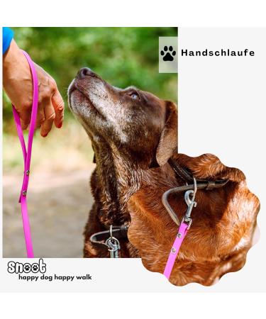 5m Magenta Towline Dog Leash for Small Dogs | Water & Dirt Repellent Hand Loop Design - Buy Online on GoSupps.com