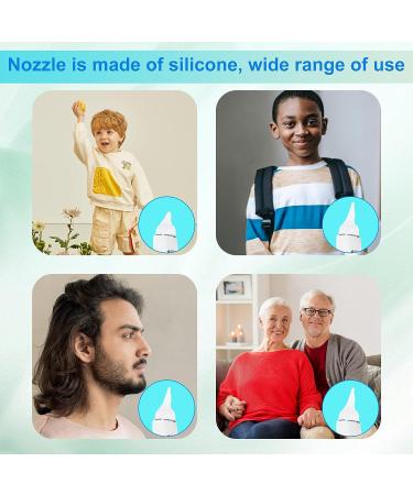TopQuaFocus Adult Electric Nasal Aspirator with Replaceable Nozzle - Lavage Care System - Buy Online on GoSupps.com