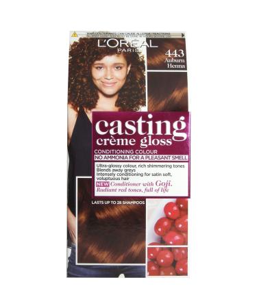 L'Or al Casting Cr me Gloss 443 Auburn Henn