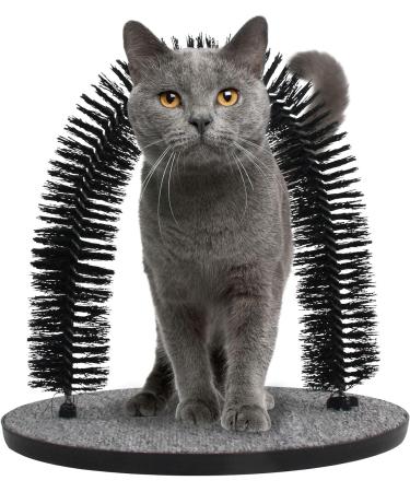 Arch Cat Groomer Cat Self Grooming Brush Cat Toy Cat Self Groomer Massager and Cat Scratcher Hair Trimming Brush Cat Scratcher Pet Toy Pattern ONE - Buy Online on GoSupps.com