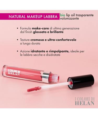  Helan Helan Colors - Long-lasting liquid lipstick luminous non-sticky lip gloss moisturizing lip balm action with castor oil and shea butter. - Buy Online on GoSupps.com