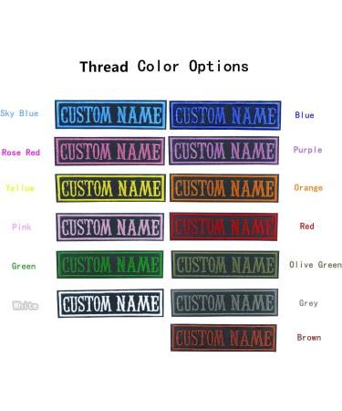 MVCEN Custom Name Patches - Personalized Military Embroidery for Uniform, Jacket, Hoodie, Backpacks - 2 Pcs Tactical Moral Name Patch - Buy Online on GoSupps.com