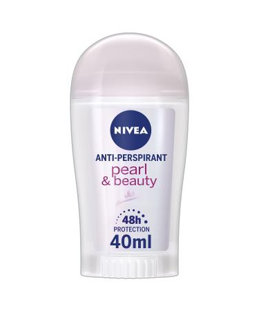NIVEA Nivea Pearl & Beauty Anti-Perspirant Roll-On Deodorant (40 ml) Pack of 6