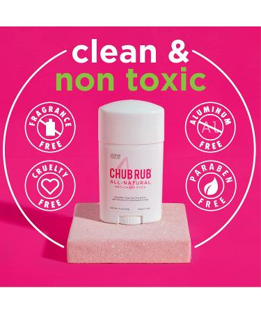 Zone Naturals Chub Rub Anti Chafing Stick, All Natural, 1.5 Ounce - Buy Online on GoSupps.com
