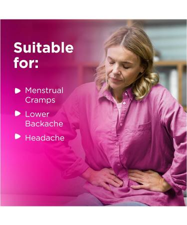 Panadol Paracetamol Caffeine Tablets Period Pain Relief 500 mg/65 mg 31.2 g 14-Count - Buy Online on GoSupps.com