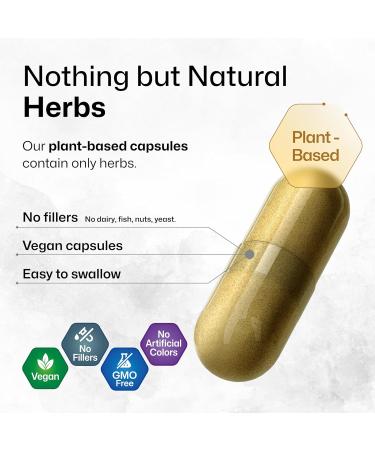 Maui Herbs Uric Acid Support Capsules - Liver Cleanse Supplement with Turmeric, Tart Cherry, Milk Thistle & More - Non-GMO Vegan Formula - 100 Capsules - Buy Online on GoSupps.com