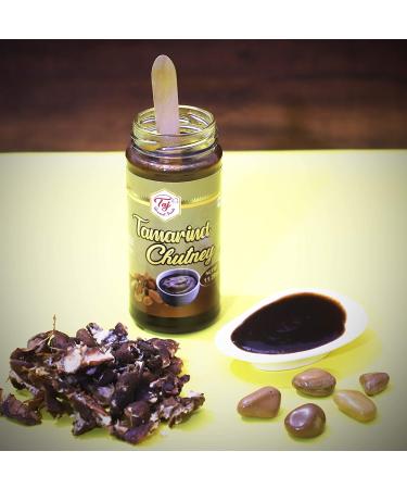 Taj Gourmet Tamarind Chutney 320g - Authentic Imli Chutney | 11.2oz Bottle - Buy Online on GoSupps.com