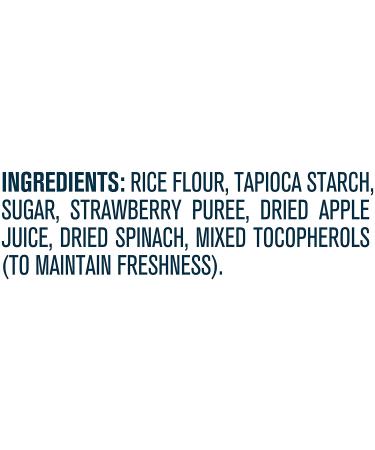 Gerber Teething Wafers - Strawberry Apple Spinach - 1.7oz, 12ct x 6 Packs - Buy Online on GoSupps.com