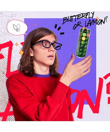  Laimon Fresh Laimon Fresh Sparkling Lemon Lime & Mint Drink 330ml Cans Pack of 12 - Buy Online on GoSupps.com