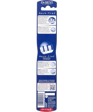 Dr. Best High-Deep Soft Toothbrush - 1 Piece | International Shipping Available - Buy Online on GoSupps.com