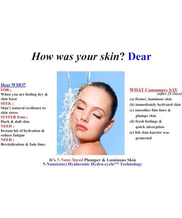 WHITESILK-wisely K-Beauty Stem Cell Dewy Skin Water Cream | Good for Dryness Dullness Loss of Firmness & Elasticity | nano Hyaluronic Hydro-cycle Technology (50ml 1.69oz) - Buy Online on GoSupps.com