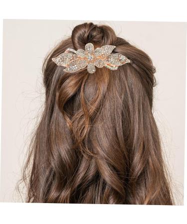 minkissy hair jewelry spring hair clips for women barrettes for women metal hair clips for women barrettes for thick hair rhinestone hair clip the flowers Accessories white bride alloy - Buy Online on GoSupps.com