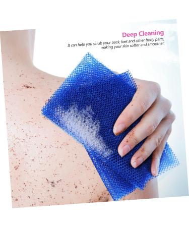 FRCOLOR 12 Pcs Long Bath Towels - Exfoliating African Body Washers & Shower Sponges | Premium Nylon Loofah Cloths for Deep Cleaning - Buy Online on GoSupps.com