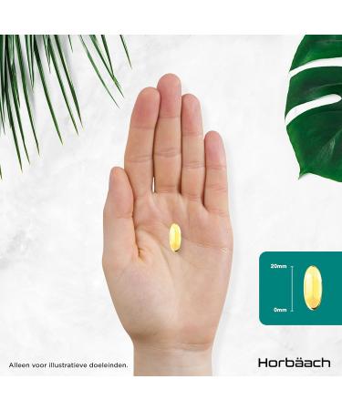 Omega 3 Vegan 1500mg Omega 3 Algae Oil 60 Vegan Softgels DHA & EPA Vegetable Supplement from Horbaach - Buy Online on GoSupps.com