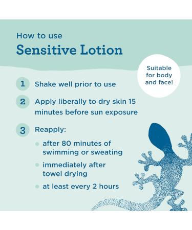 Blue Lizard Sensitive Mineral Sunscreen SPF 50+ with Zinc Oxide - Water Resistant UVA/UVB Protection - Fragrance Free - 5 Fl Oz (Pack of 1) - Buy Online on GoSupps.com