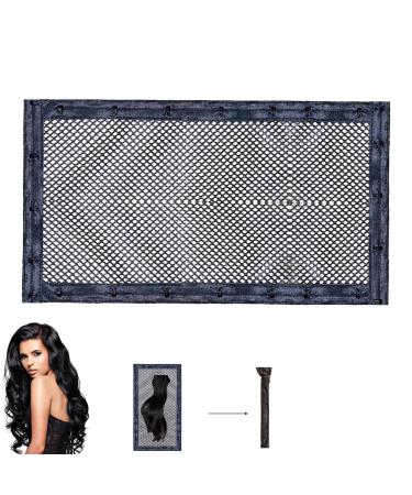 Length N Lock Hair Stretcher Mesh Wrap Length and Lock Hair Stretcher 2024 New Hair Stretchers for Natural Hair Moonlit Ringlets Hair Drying Stretcher Curl Stretcher for Natural Curly rectangular