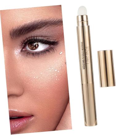 HAPINARY Sponge Makeup Brush Double Ended Eye Shadow Pen Eyeshadow Highlighter Brush Eye Makeup Make up Concealer Brush - Buy Online on GoSupps.com