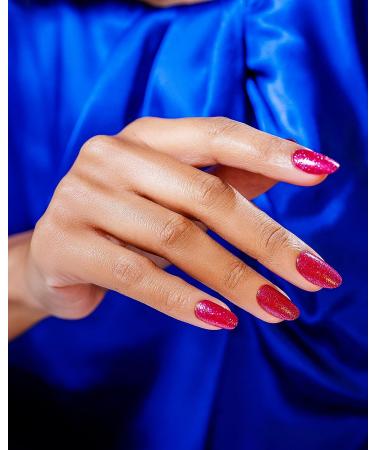 Morgan Taylor High Voltage Metallic Pink Nail Lacquer .5 oz - Long Lasting Sparkle Polish - Buy Online on GoSupps.com