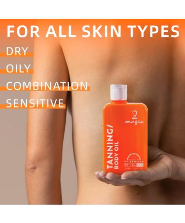 2Bmagic Body Oil - Dry Skin Glow Moisturizing Oil for Smooth, Hydrated Skin(watermelon) - Buy Online on GoSupps.com