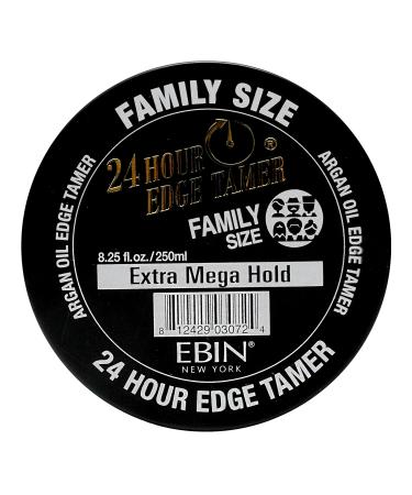 EBIN NEW YORK 24 Hour Edge Tamer  Extra Mega Hold (8.25oz/ 250ml) 8.45 Fl Oz (Pack of 1)