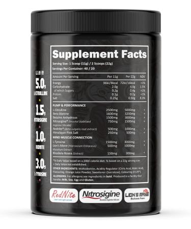 EFECTIV - Project Pump - Enhanced Focus - Stimulant Free - Vicious Pumps - Pre-Workout - 40 Servings - 440g (Fruit Salad) - Buy Online on GoSupps.com