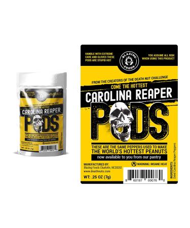 Carolina Reaper Peppers - Hottest Whole Pods by Blazing Foods (3 Pack) - Buy Online on GoSupps.com