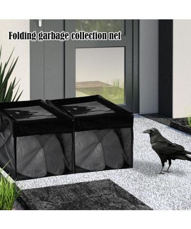 Reusable Mesh Trash Bag - Leakproof Outdoor Garbage Bags - Collection Bag For Family Camping Travel Foldable Mesh Pocket Bag Prevents Spillage for Outdoor - Buy Online on GoSupps.com