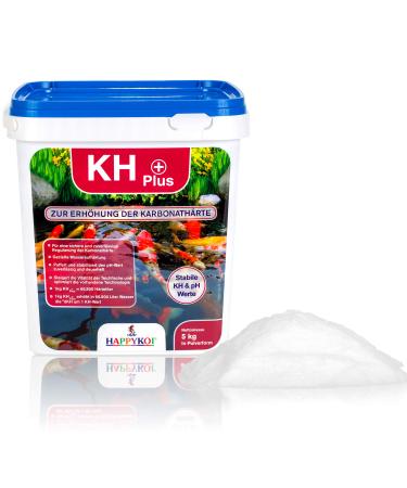Happykoi KH Plus - Increase the carbonate hardness for stable KH water hardness & pH values in the Koi pond swimming pond (5.0 kg)