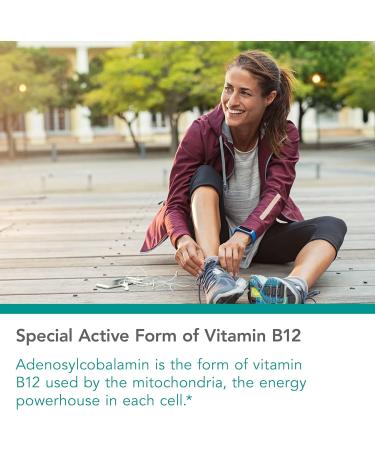 Nutricology B12 Adenosylcobalamin Vegetarian Lozenges - 60 Count - Buy Online on GoSupps.com