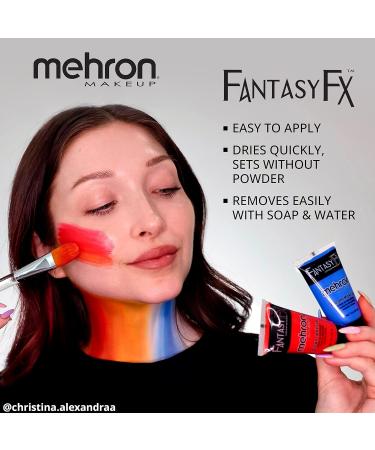 Mehron Fantasy FX - Wolfman Dark Brown Face Paint | High-Quality Makeup for Halloween & Cosplay - Buy Online on GoSupps.com