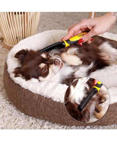Lionto Lice Comb for Dogs | Premium Dog Brush & Coat Care Tool | Effective Dog Comb for Grooming - Buy Online on GoSupps.com