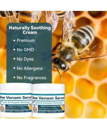 Beevenom New Bee Venom Professional Gel Bee Venom Cream New Propolis Professional Gel Joint Cream of Neck Knee Shoulder Waist Leg 4 Fl Oz (Pack of 1) - Buy Online on GoSupps.com