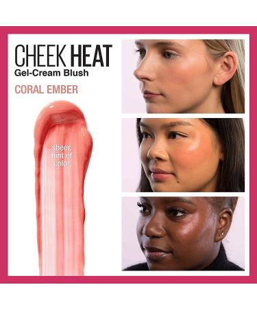 Maybelline Cheek Heat Gel-Cream Blush - Lightweight Makeup  0.27 Fl Oz - Buy Online on GoSupps.com