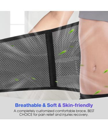 NEENCA Adjustable Back Support Brace for Pain Relief - FSA/HSA Approved | Lumbar Support for Herniated Disc Sciatica & Scoliosis - International Shipping Available - Buy Online on GoSupps.com