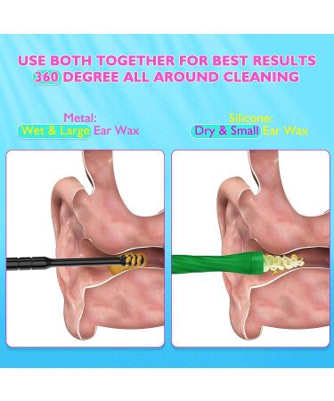 Q Grips Earwax Remover Kit - Ear Wax Removal Tool for Gentle Ear Cleaning in Blue - Buy Online on GoSupps.com
