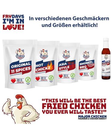 Crunchy Airfry Chicken Spice Panade 200g - Original Fried Chicken Taste for Air Fryer Oven & Grill - Fat-Free Breadcrumbs - Buy Online on GoSupps.com