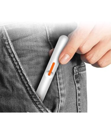 Professional USB Rechargeable Nose Hair Trimmer - Painless Ear & Nose Hair Removal for Men & Women | Waterproof with Dual Edge Blades - Buy Online on GoSupps.com