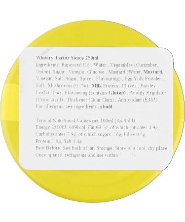 WINIARY Sauce Tatare 6 x 250ml - Authentic Polish Condiment Pack - Buy Online on GoSupps.com