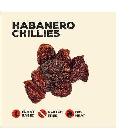 Nature Kitchen Chilli Habanero 100g: Gluten-Free & Vegan Seasoning Spices for Everyday Cooking - Ideal for Marinades, Sauces, Frying, Baking, or Grilling - Buy Online on GoSupps.com