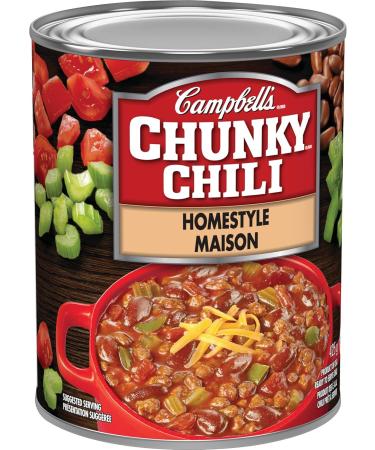 Campbell's Chunky Chili Homestyle 425gm 12-Count - Buy Online on GoSupps.com