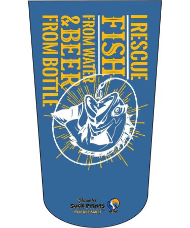 Rescue Fish n Beer V1 3Ply Amputee Stump Sock - Comfort and Support for Amputees - Buy Online on GoSupps.com