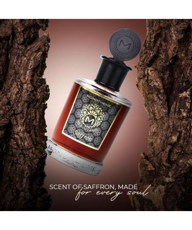 AARVVINTA CRAFT Black Label Saffron EDP Perfume for Men & Women with Tobacco & Leather Aromatic Spicy Fragrance - Italian Premium Long Lasting Luxury Scent - Travel Friendly & Her - 100 ml - Buy Online on GoSupps.com
