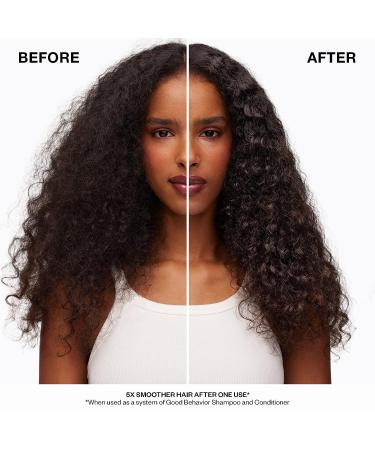 IGK GOOD BEHAVIOR Ultra Smooth Conditioner - Frizz Control, Hydration, & Shine - Vegan & Cruelty Free - 8 Fl Oz - Buy Online on GoSupps.com