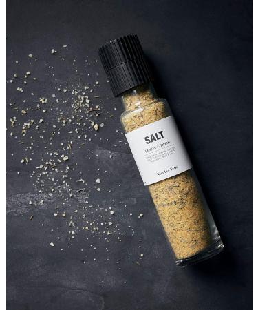 Nicolas Vahe - Sel au thym / go t citron - Moulin en verre - 320 g - Buy Online on GoSupps.com