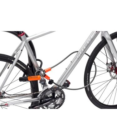 Kryptonite KryptoLok Series 2 Heavy Duty U Lock with 4ft Flex Cable - Secure Your Bicycle - Buy Online on GoSupps.com