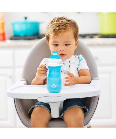 Munchkin Gentle Transition Sippy Cup - 10oz Blue with Trainer Handles - Buy Online on GoSupps.com
