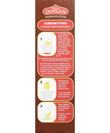 Dovgan Buckwheat in Cooking Bag - Pack of 5 (5 x 400g) | Premium Gluten-Free Grain for Healthy Meals - International Shipping Available - Buy Online on GoSupps.com