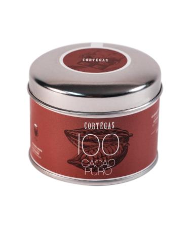 Cortegas Cacao Puro - 100% Cocoa Powder for Sugar-Free Dark Chocolate Drinking - Premium Quality (70g) - Buy Online on GoSupps.com